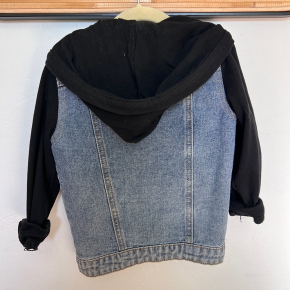 Little bipsy denim hooded jacket size 2-3 T - Picture 4 of 5